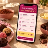 Prévia de Calculadora da Confeiteira
